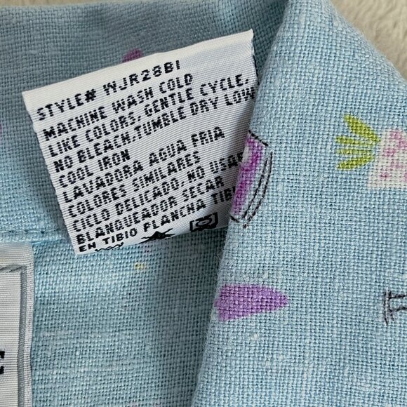 Studio Ease Boutique Shirt Dress Like NEW Linen & Rayon 🎉2X Host Pick🎉 - Picture 12 of 13